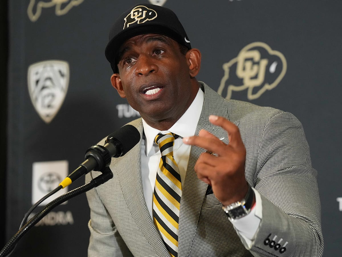 Huckster vibe is strong in Deion Sanders, meaning Colorado could