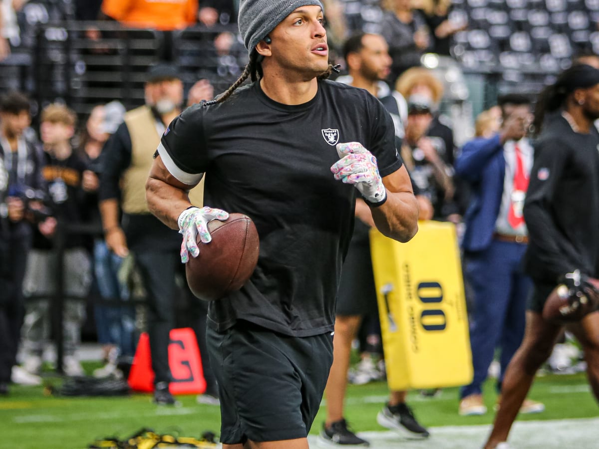 From the locker room: Las Vegas Raiders Mack Hollins - Sports Illustrated  Las Vegas Raiders News, Analysis and More