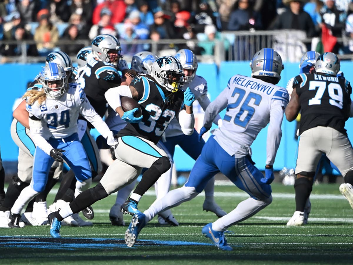 Lions face Panthers in coldest game in Bank of America Stadium history