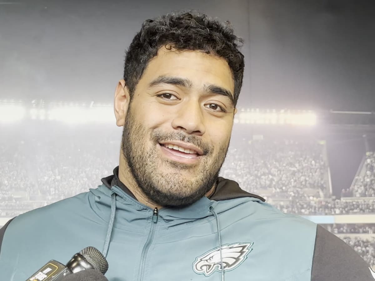 Jordan Mailata's journey from rugby to the Eagles surprised everyone.  Especially his family.