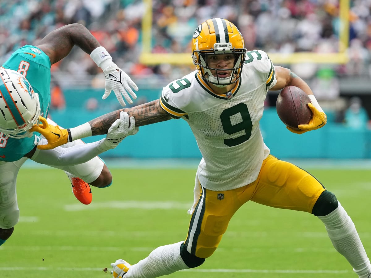 Packers hoping WR Christian Watson (hip) can play vs. Vikings