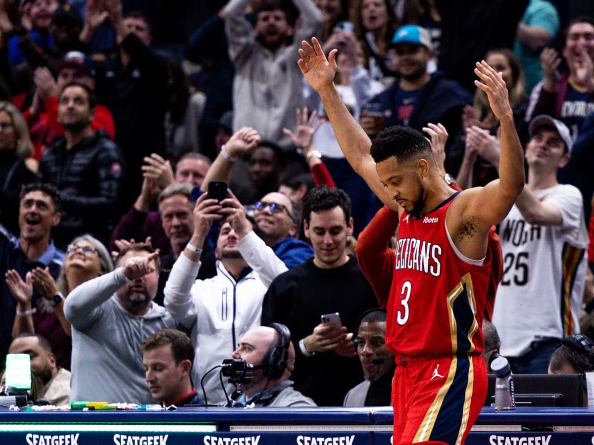 Newest member of the New Orleans Pelicans, C.J. McCollum. How much of an  impact will McCollum have on the Pelicans' playoff chances?…