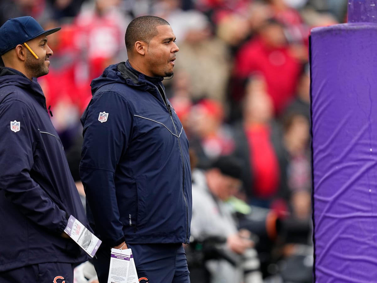 Bears: Ryan Poles talks Matt Eberflus, Justin Fields after  controversy-filled day