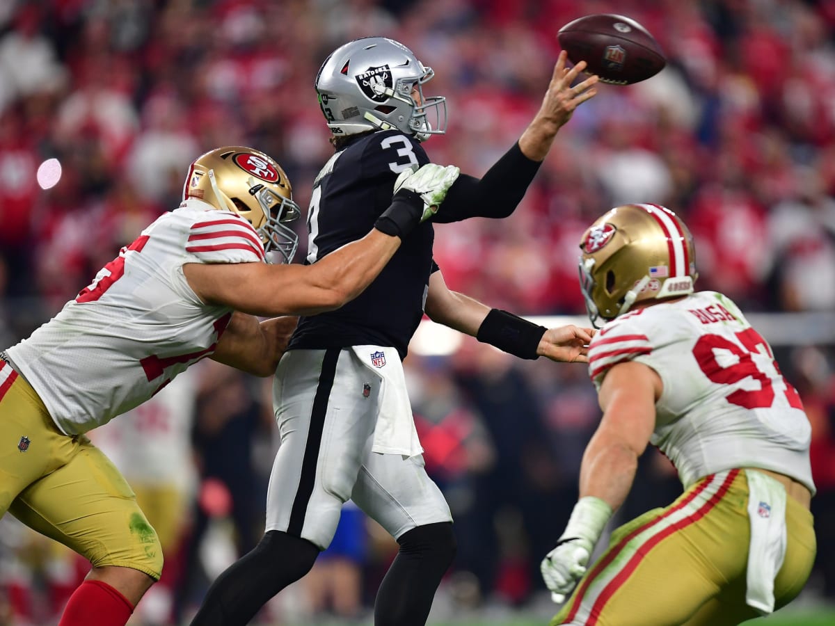 New QB, Las Vegas Raiders lost same way vs. San Francisco 49ers - Sports  Illustrated Las Vegas Raiders News, Analysis and More