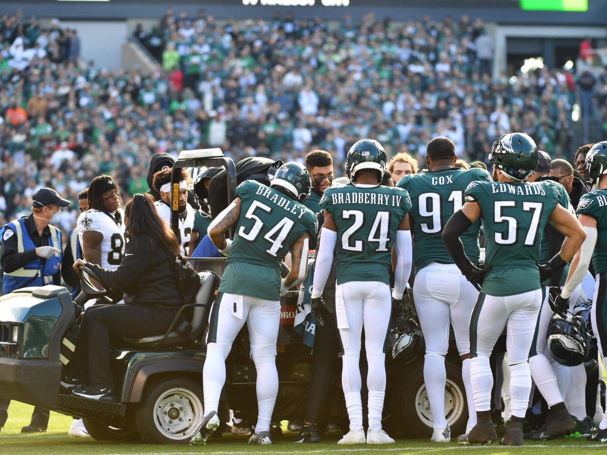 Philadelphia Eagles' Josh Sweat Hospitalized After Neck Injury - E! Online