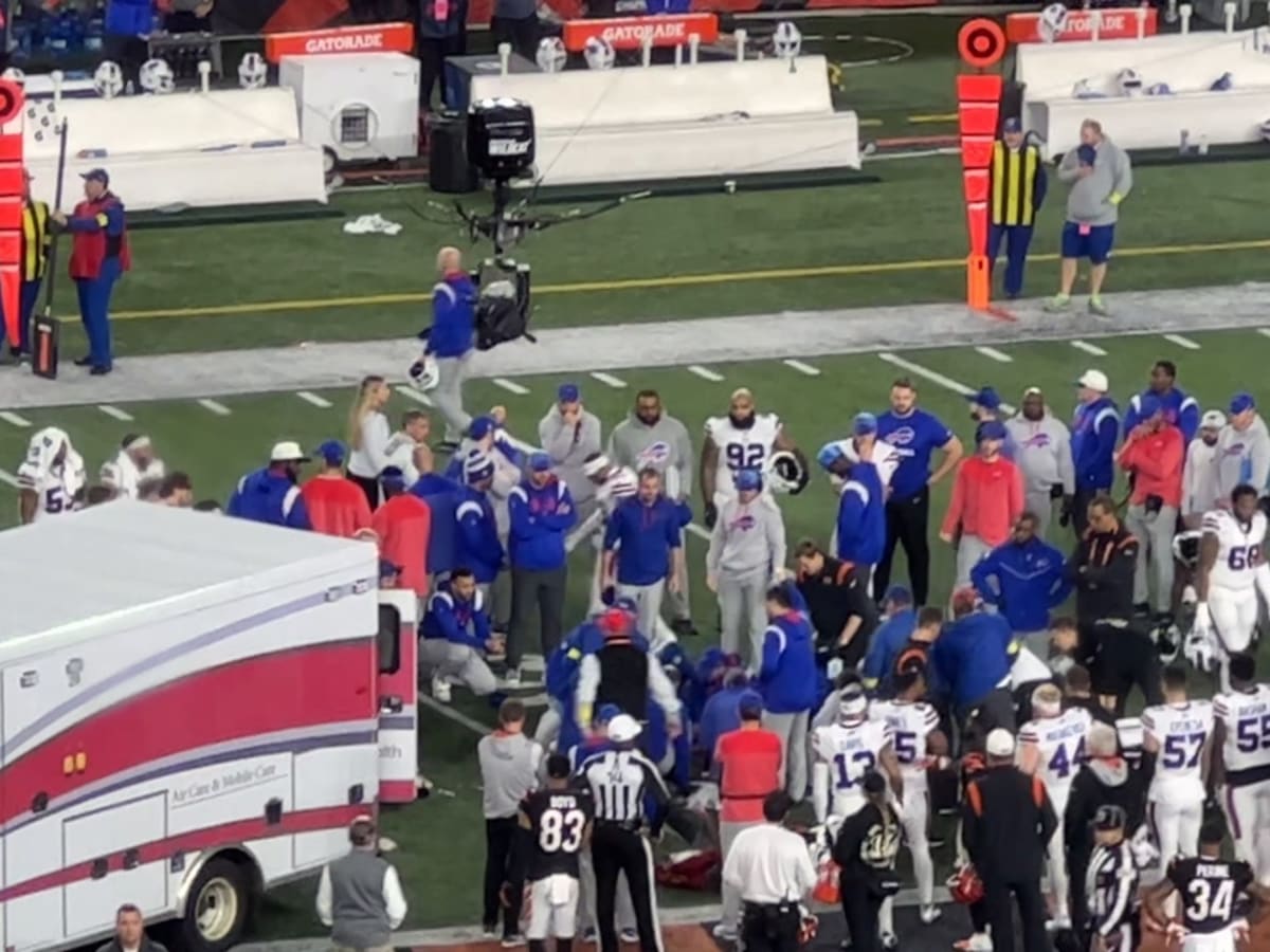 FOX Sports: NFL on X: Tonight's Buffalo Bills-Cincinnati Bengals game has  been postponed after Buffalo Bills' Damar Hamlin collapsed, NFL  Commissioner Roger Goodell announced.  / X