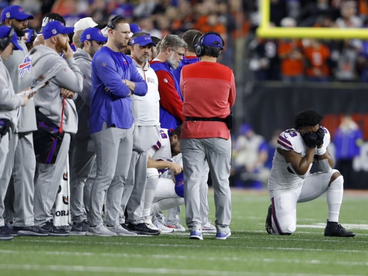 In Jesus Name': Damar Hamlin Returns to Field for Buffalo Bills After  Stirring Pre-Game Prayer – Faithwire