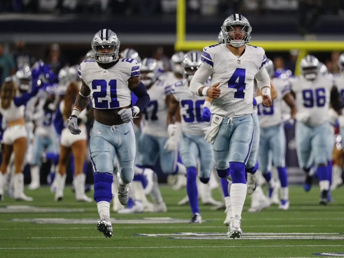 Cowboys QB Dak Prescott continues backyard workouts with Ezekiel Elliott:  'He looks great'