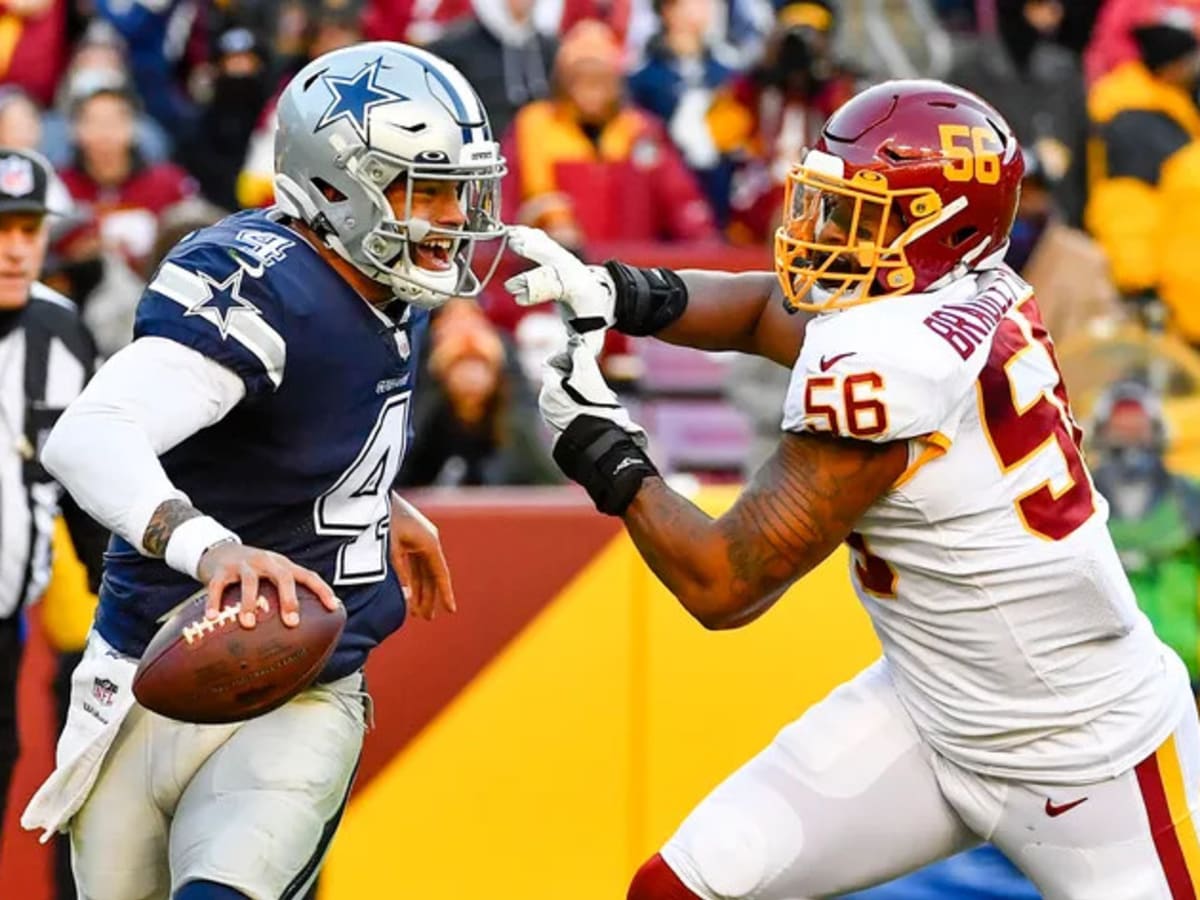 Dallas Cowboys cornerback Trayvon Mullen (37) runs during an NFL football  game against the Washington Commanders, Sunday, January 8, 2023 in  Landover. (AP Photo/Daniel Kucin Jr Stock Photo - Alamy