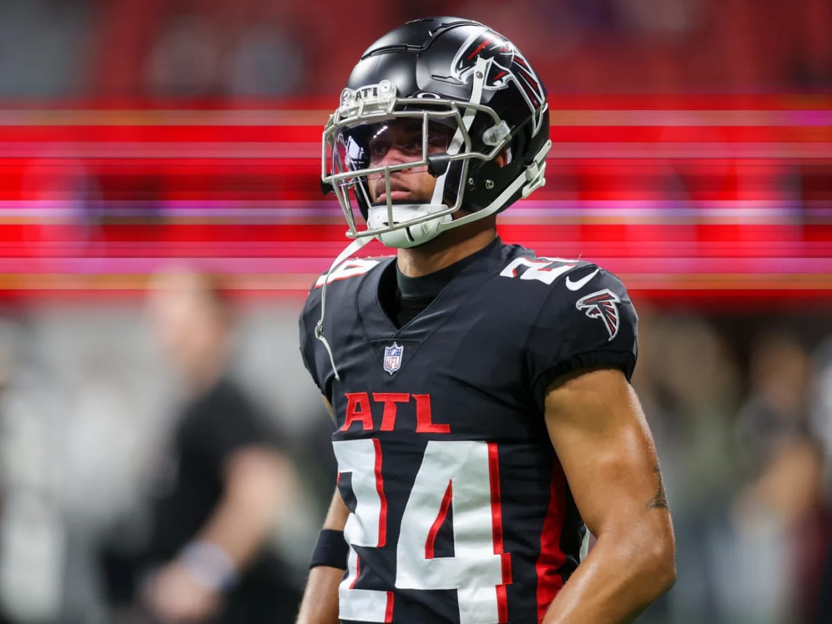 Atlanta Falcons - A.J. Terrell with his first interception