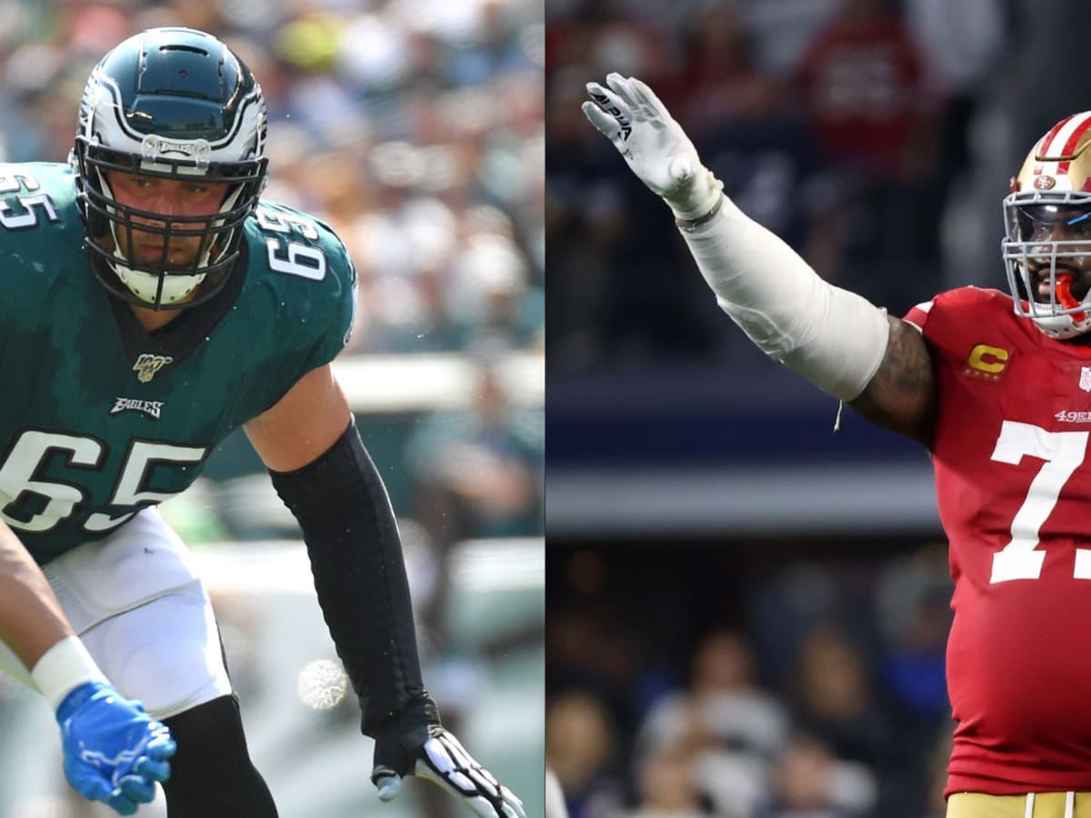 Eagles; Lane Johnson one of three Oklahoma linemen in the Super Bowl LVII