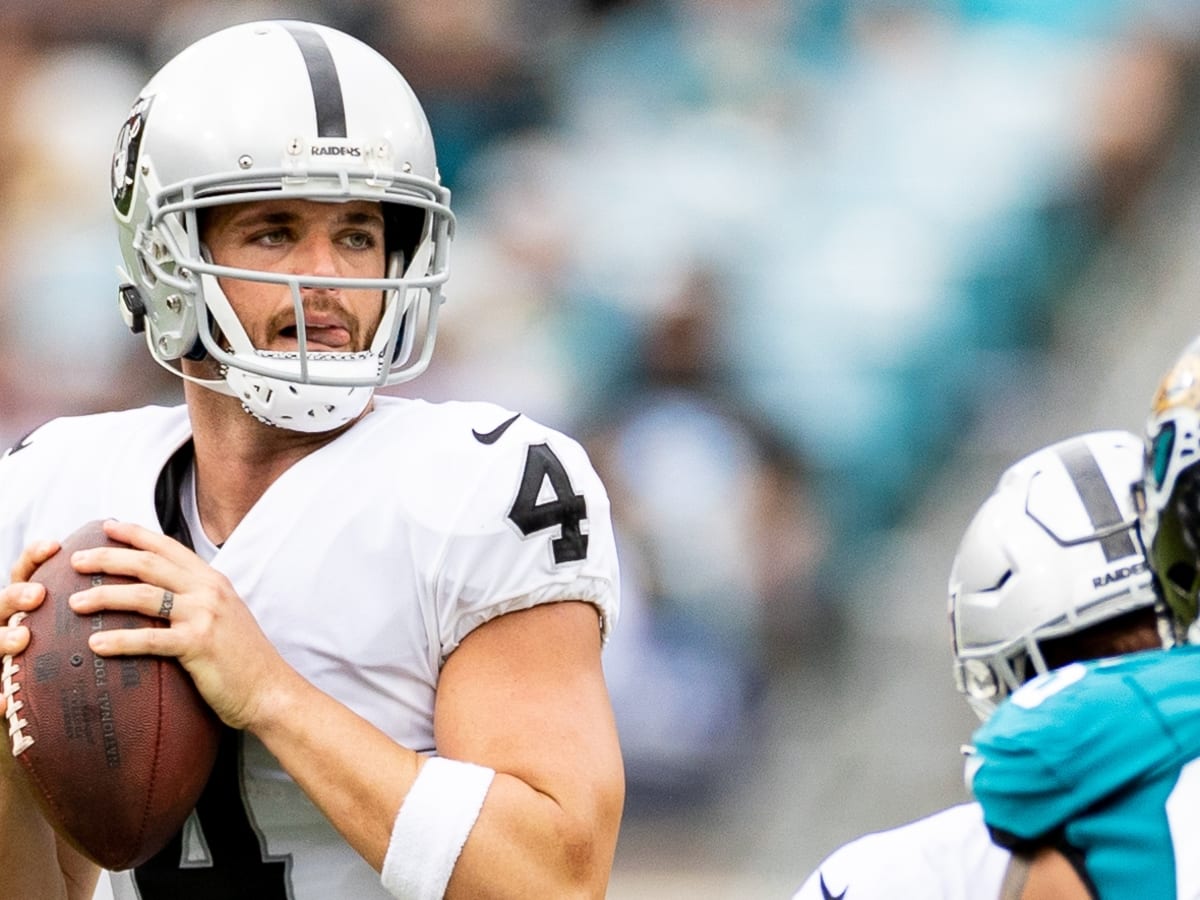 Oakland Raiders' Carr more passes dropped then any QB since 2014