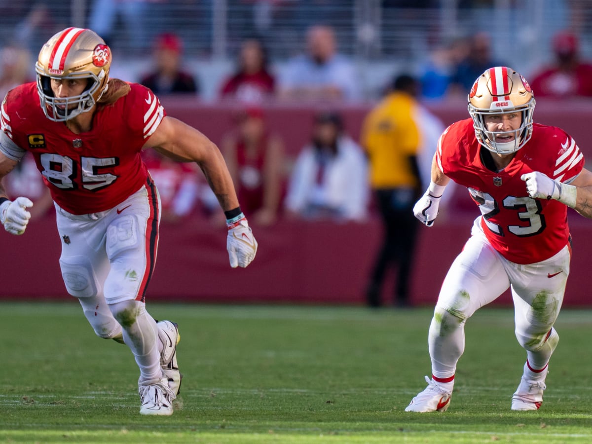 Best Giants-49ers prop bets today: Christian McCaffrey, George Kittle among  top Week 3 TNF parlay picks