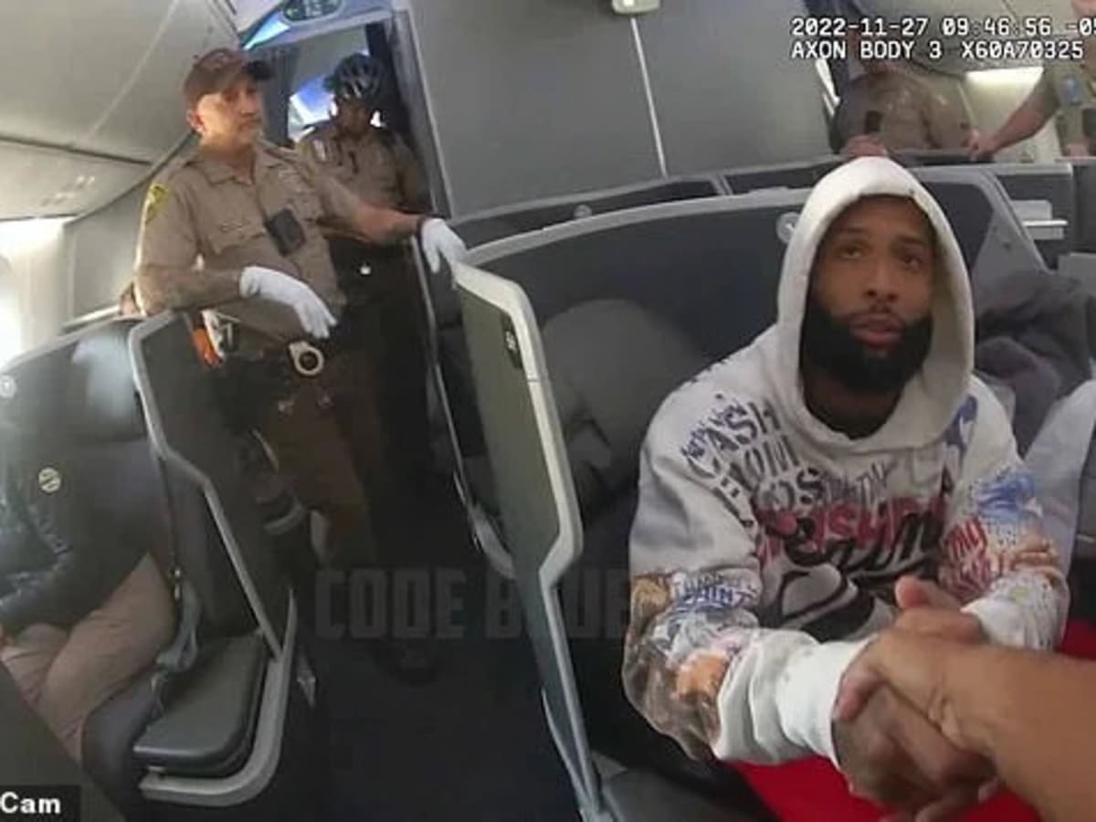 NFL free agent Odell Beckham Jr. taken off plane in Miami