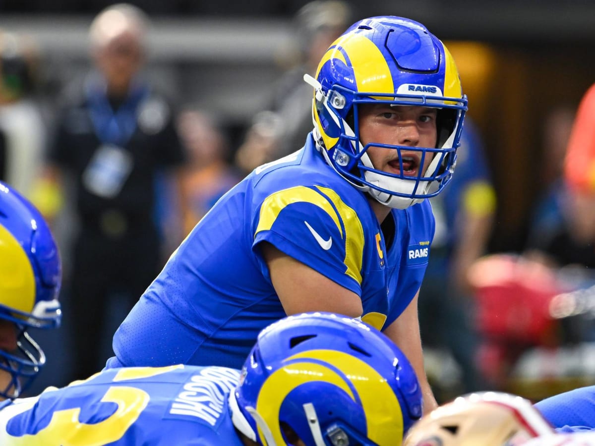 NFL notes: Rams' Sean McVay downplays Matthew Stafford's arm issue