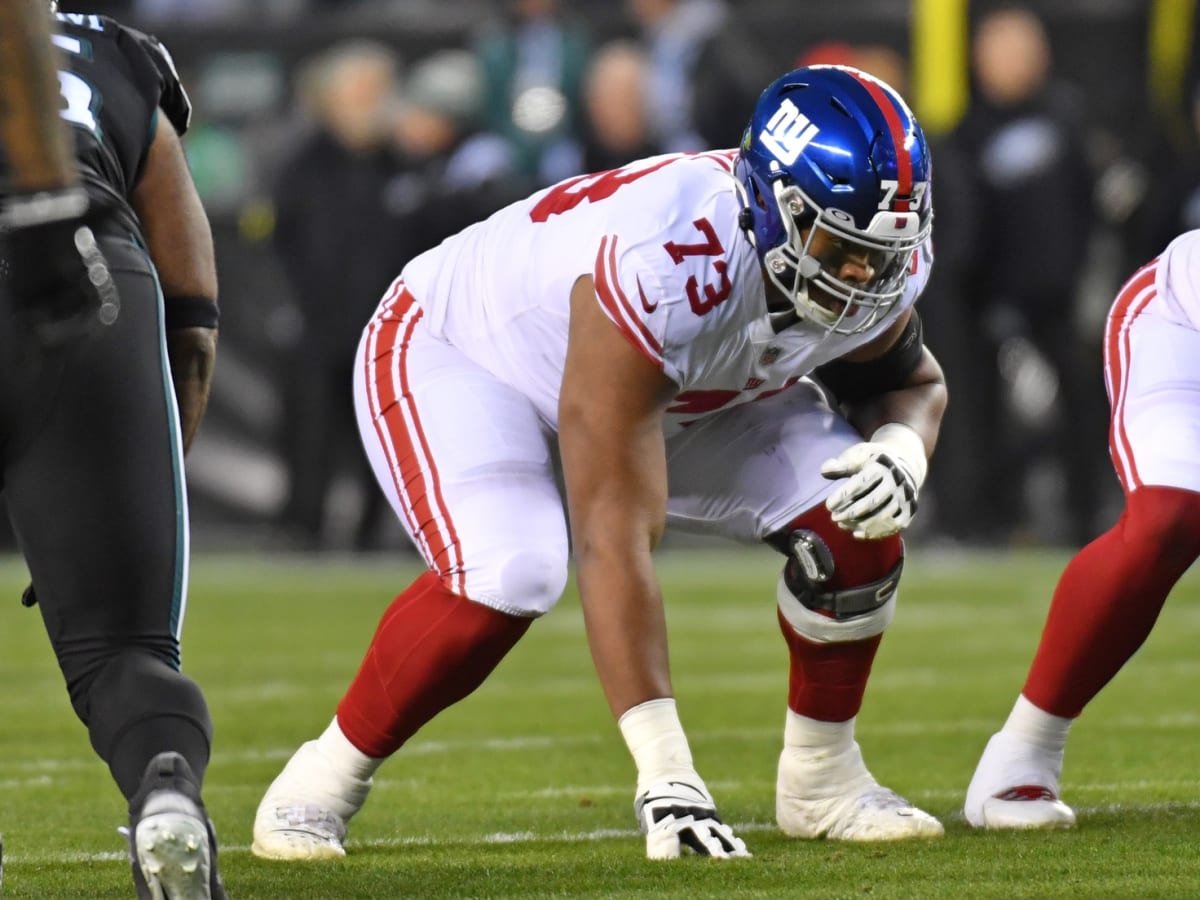 New York Giants' Evan Neal loves football and dominating pancake blocks