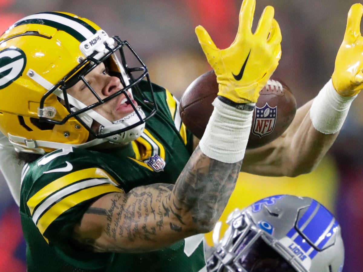 How Christian Watson turned a tough start to his NFL career into a top spot  on Packers' depth chart, NFL News, Rankings and Statistics