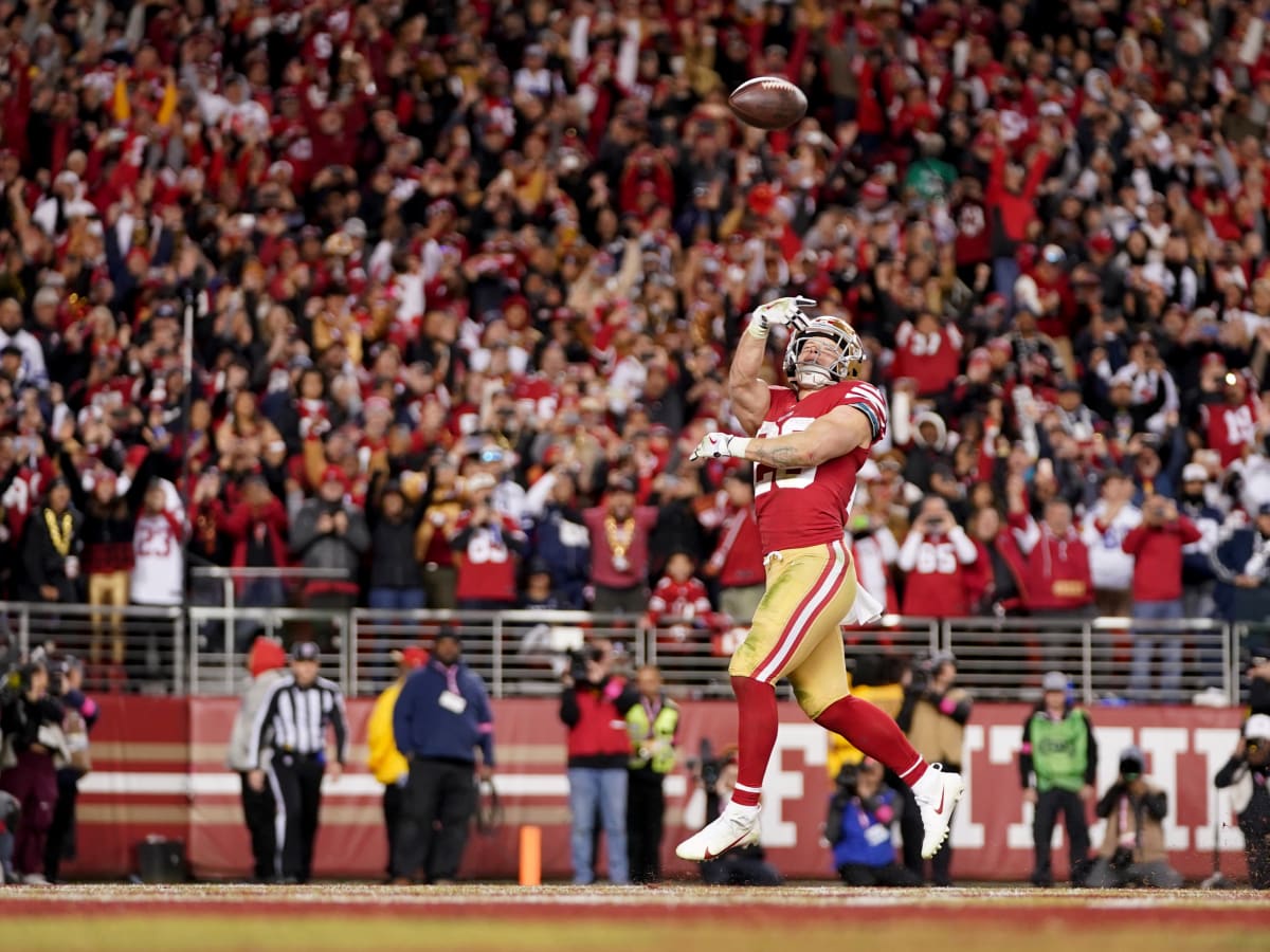 49ers' RB Christian McCaffrey scores his fourth TD in win vs. the