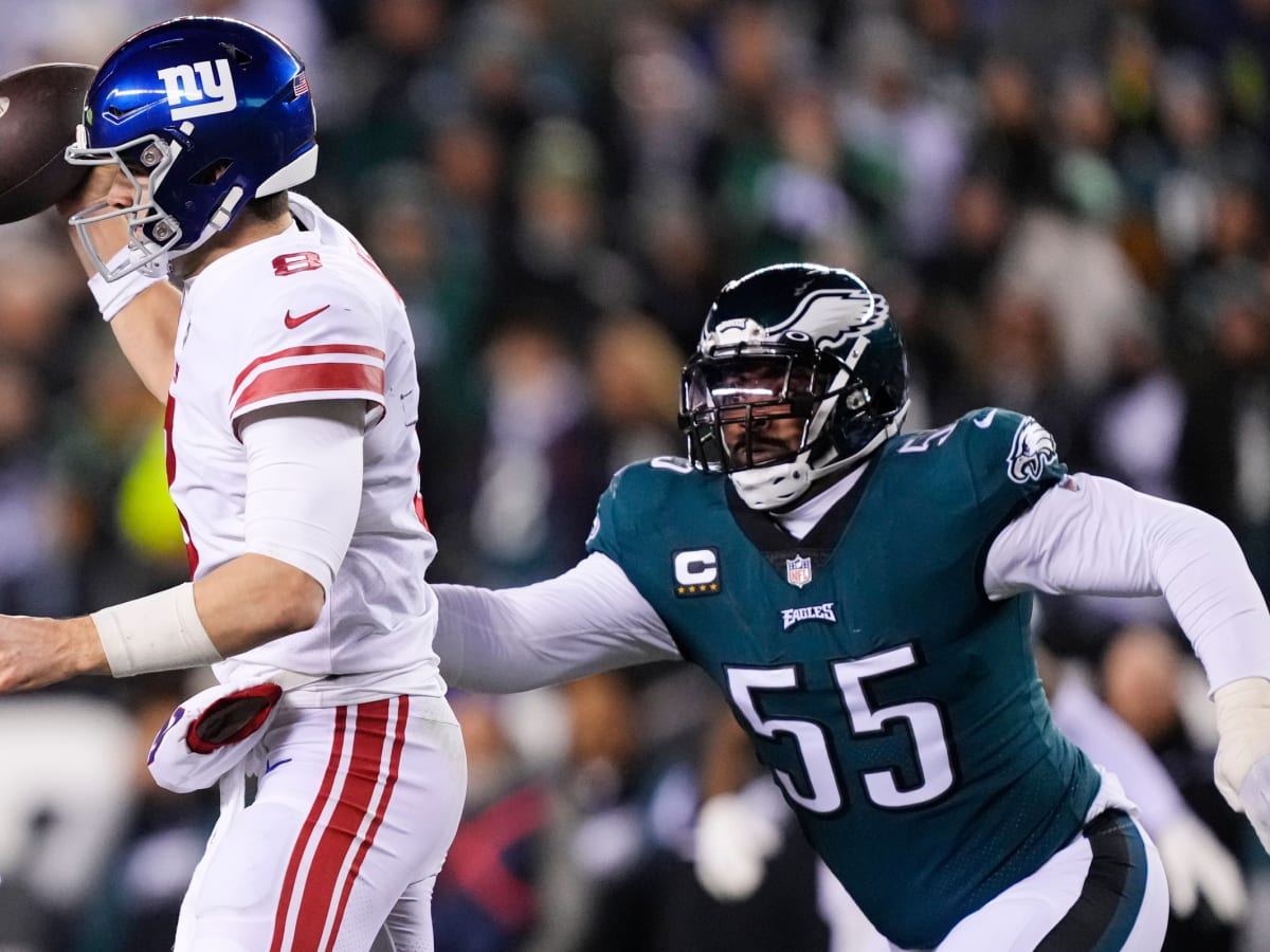 Brandon Graham and the Eagles' pass rush overwhelmed the Giants