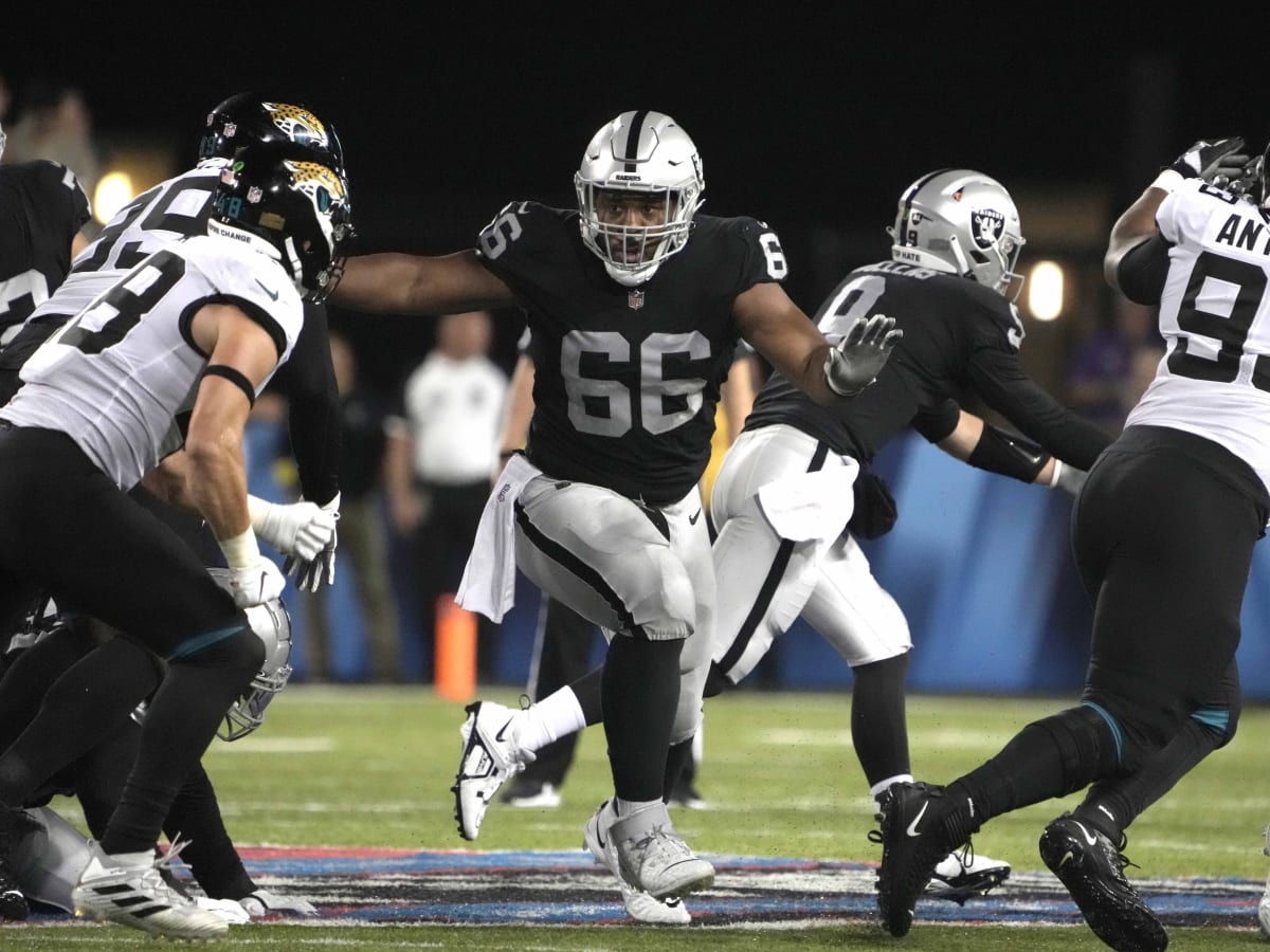 Raiders G Dylan Parham named to PFWA All-Rookie Team