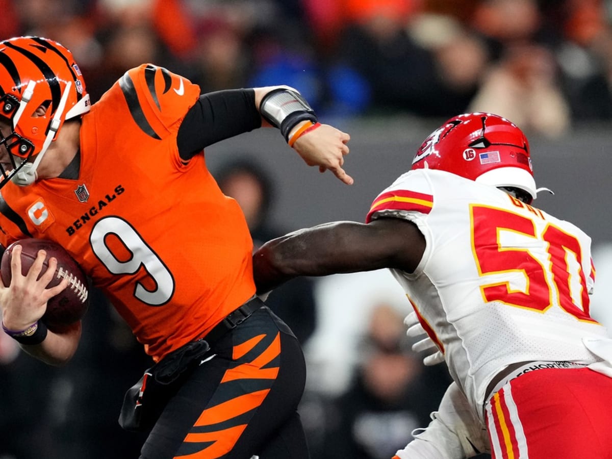 Kansas City Chiefs middle linebacker Willie Gay (50) against the Denver  Broncos during an NFL football game Saturday, Jan. 8, 2022, in Denver. (AP  Photo/David Zalubowski Stock Photo - Alamy