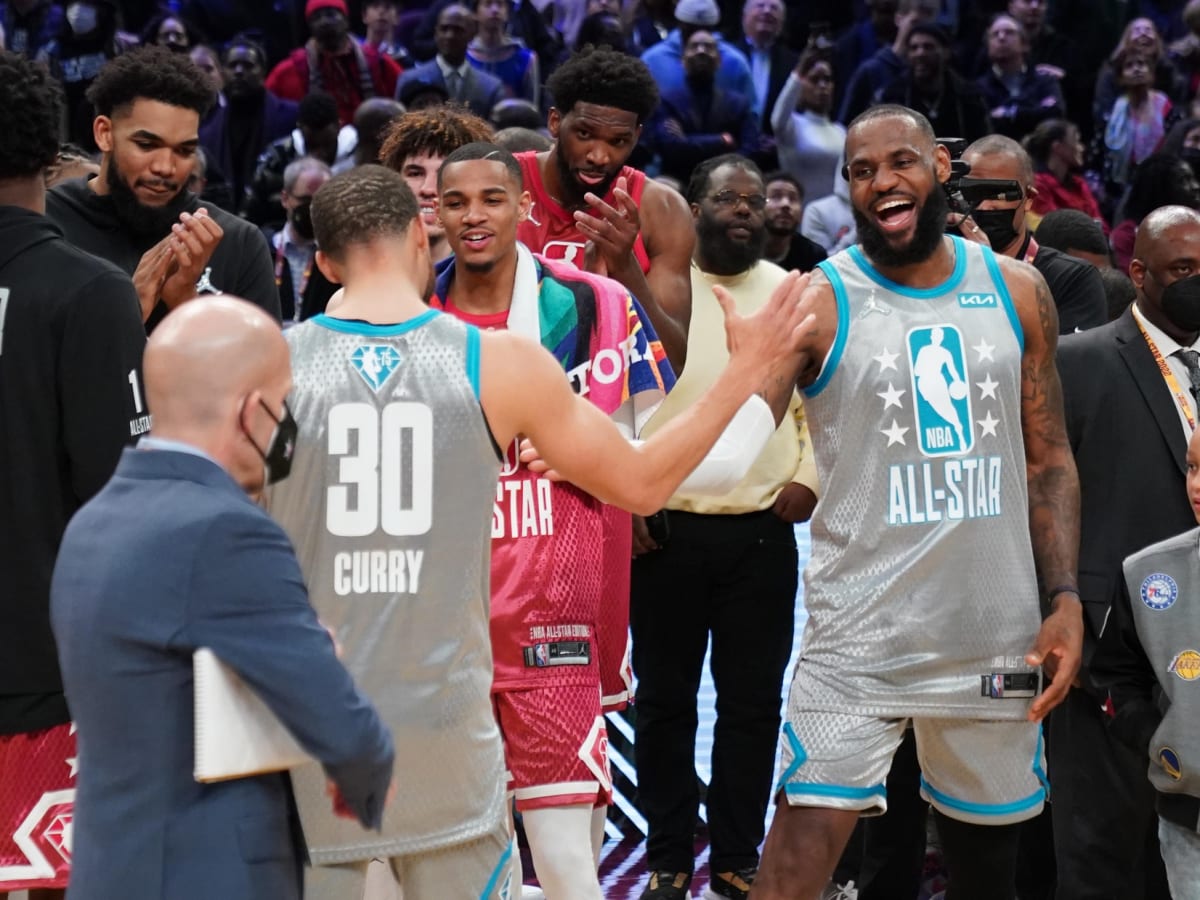 2023 West All-Star Starters Steph Curry x Luka Doncic x LeBron