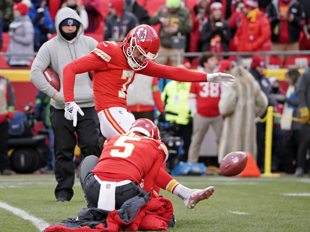 NFL World Reacts To Harrison Butker's Epic Field Goal - The Spun