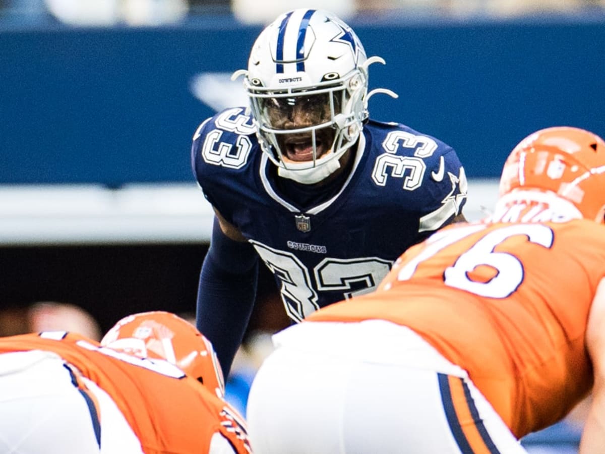 Dallas Cowboys linebacker Luke Gifford (57) is seen after an NFL