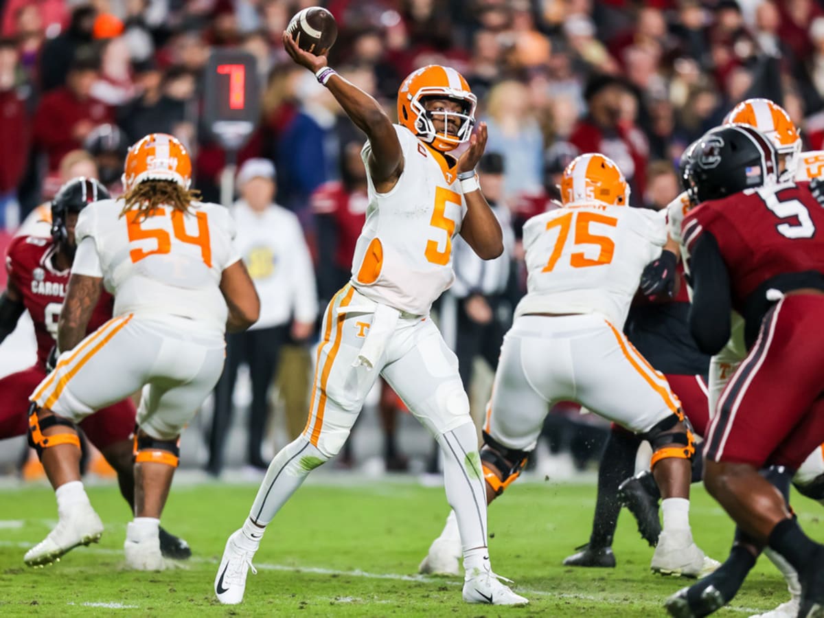 Lions Brass Spotted With Hendon Hooker at Senior Bowl