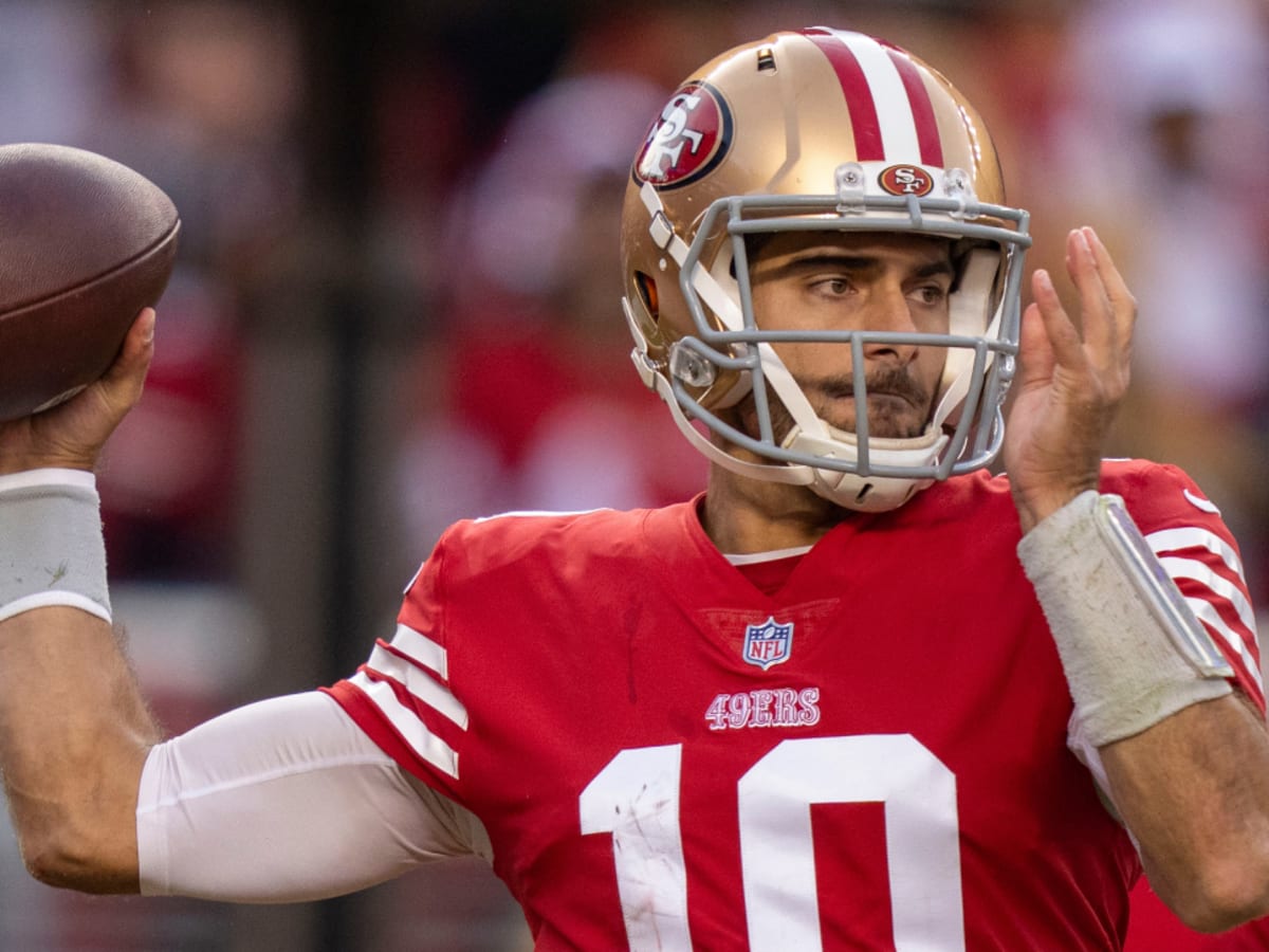 Kyle Shanahan takes morbid turn to deflect question on Jimmy Garoppolo's  future