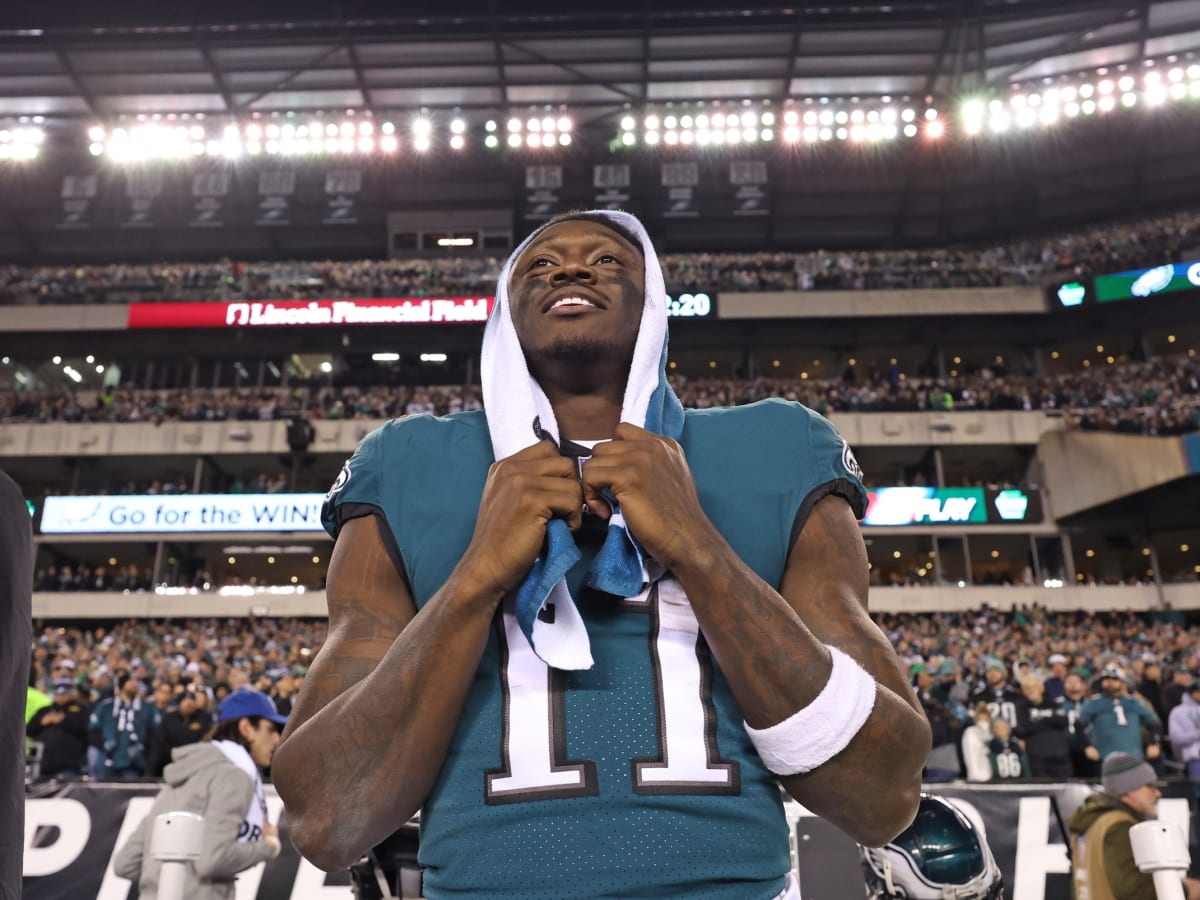 WATCH: A.J. Brown Gives Philadelphia Eagles Lead vs. Commanders with  Highlight TD - Sports Illustrated Philadelphia Eagles News, Analysis and  More