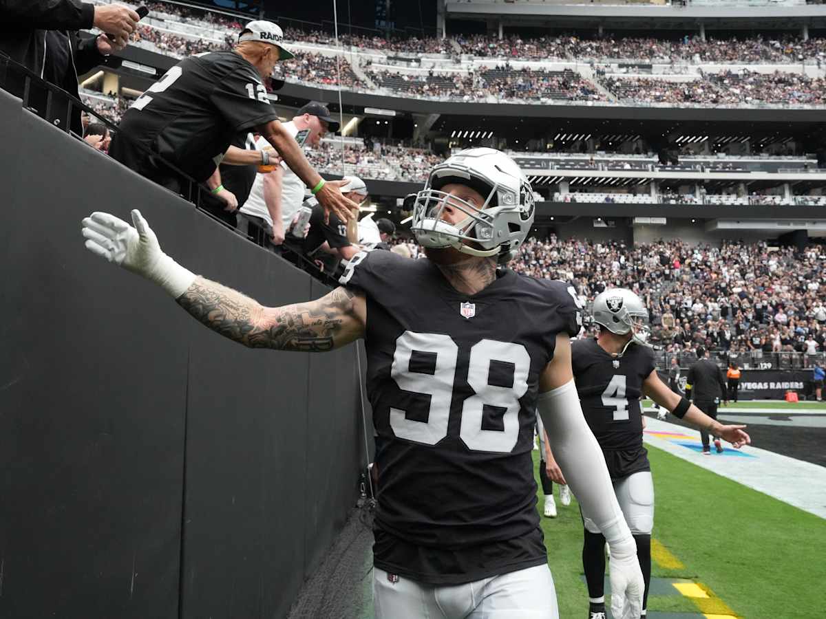 From the Las Vegas Raiders locker room: DE Maxx Crosby - Sports Illustrated Las  Vegas Raiders News, Analysis and More