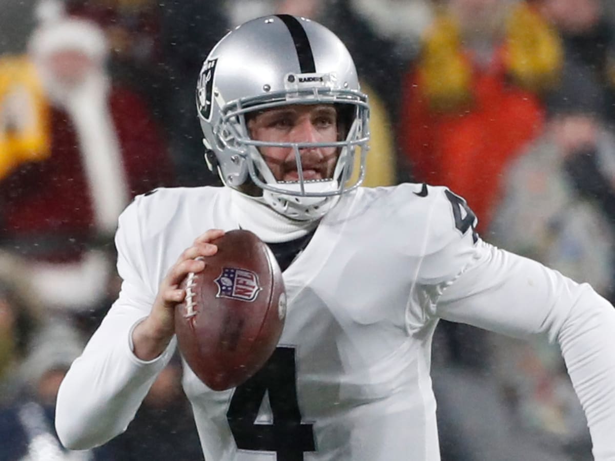 Las Vegas Raiders QB Derek Carr Tweets Las Vegas Goodbye; Washington  Commanders Trade Soon? - Sports Illustrated Washington Football News,  Analysis and More