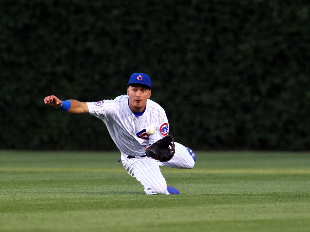 Albert Almora Jr. #3 of the Cincinnati Reds rounds the bases after