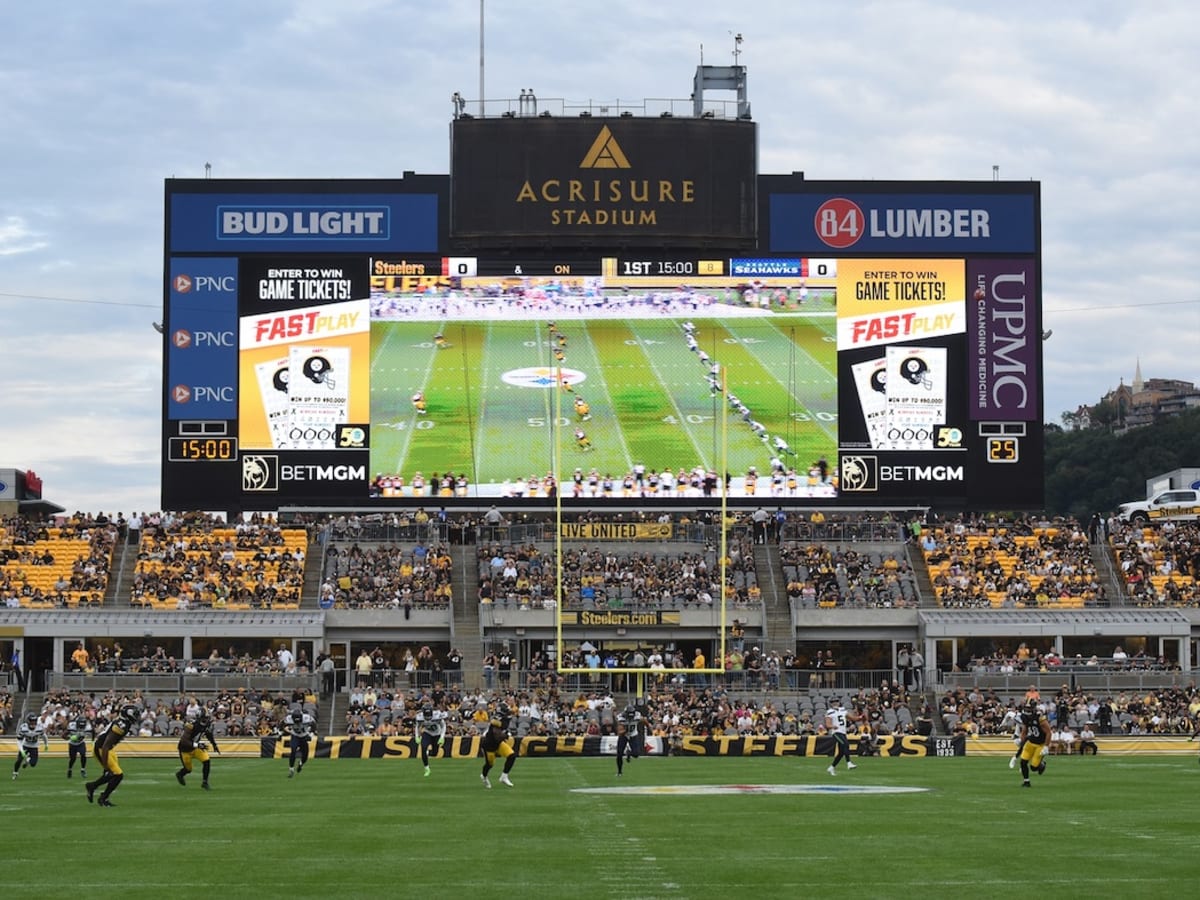 Pittsburgh Steelers Football Game Ticket at Acrisure Stadium