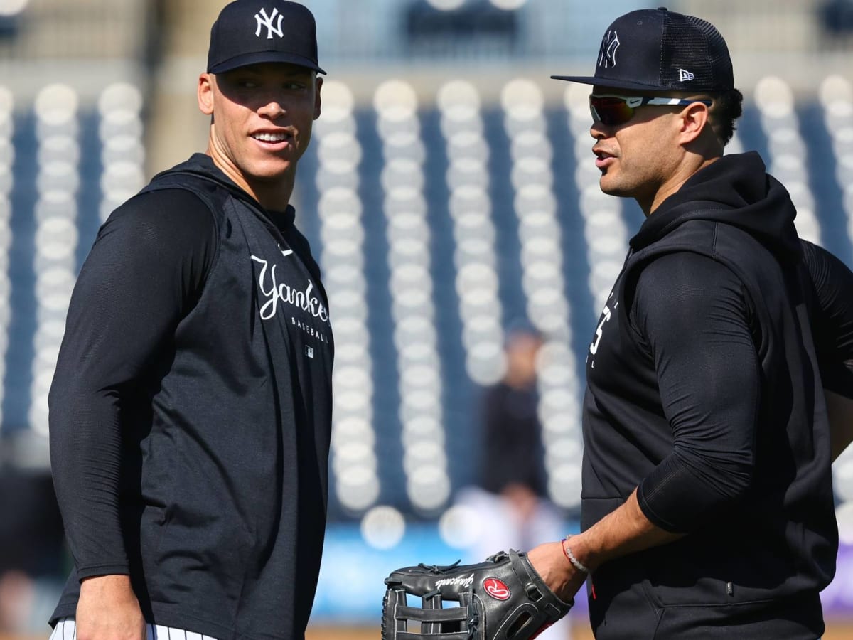 Yanks' Giancarlo Stanton, Aaron Judge appear together at banquet - ABC7 New  York