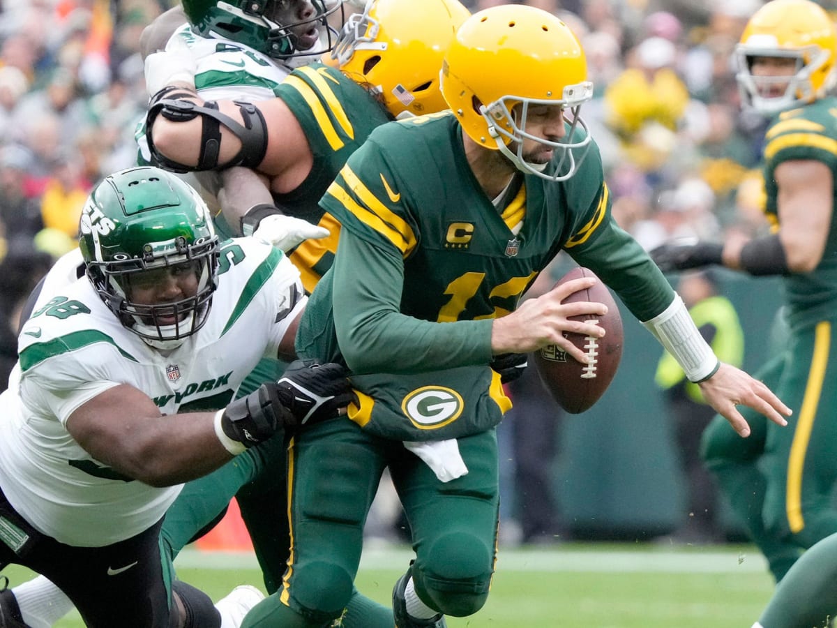 Darren Rovell on X: Aaron Rodgers (left) at today's Welcome Back