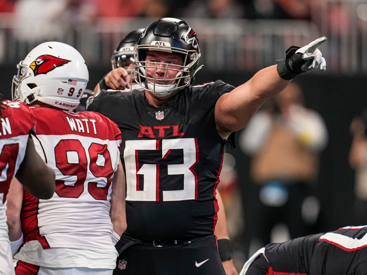 Falcons: PFF's highest-graded player, Chris Lindstrom, not a top