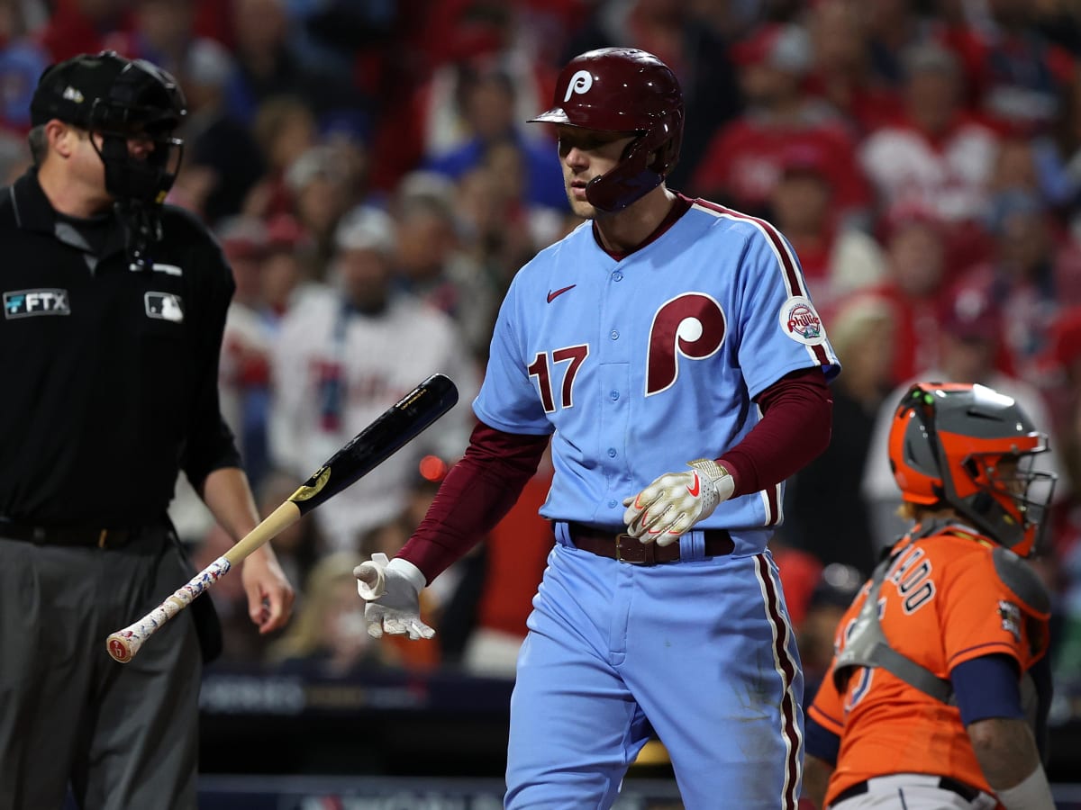 Philadelphia Phillies Star Rhys Hoskins Likely Won't Get Spring Training  Action Until Friday - Sports Illustrated Inside The Phillies
