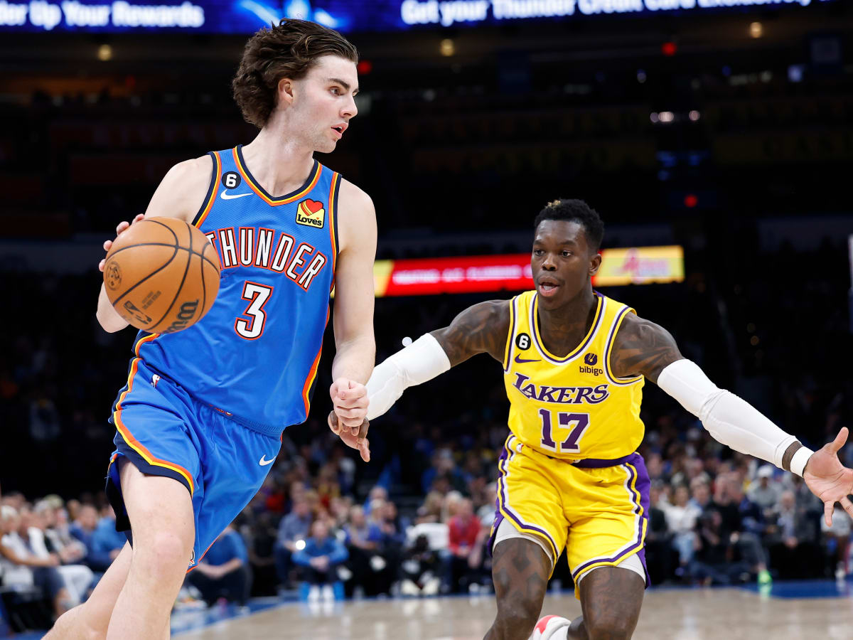 OKC Thunder Guard Josh Giddey Praises Cason Wallace After Rookie's