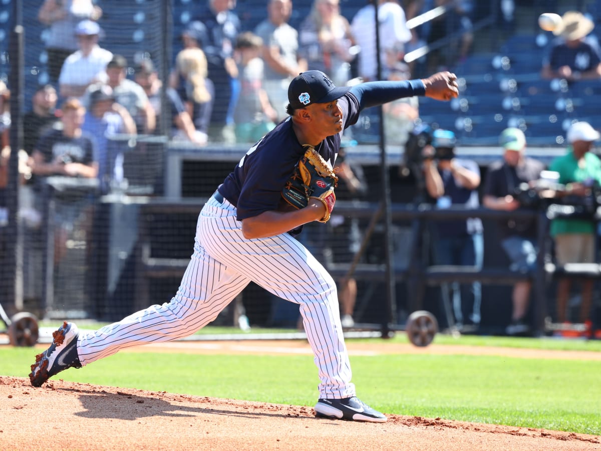 Carlos Rodón strikes out two in Yankees debut