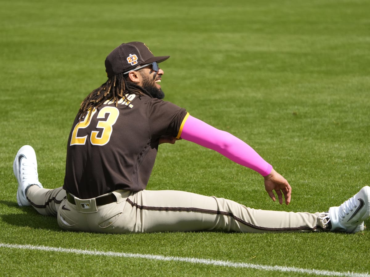 He Just Wants to Play': Fernando Tatis Starts 2023 Spring Training With  Outfield Drills – NBC 7 San Diego