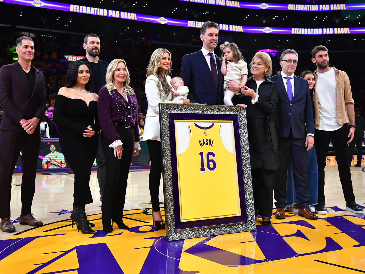 Lakers News: Pau Gasol's Jersey Retirement Ceremony Was As Classy As Its  Honoree - All Lakers