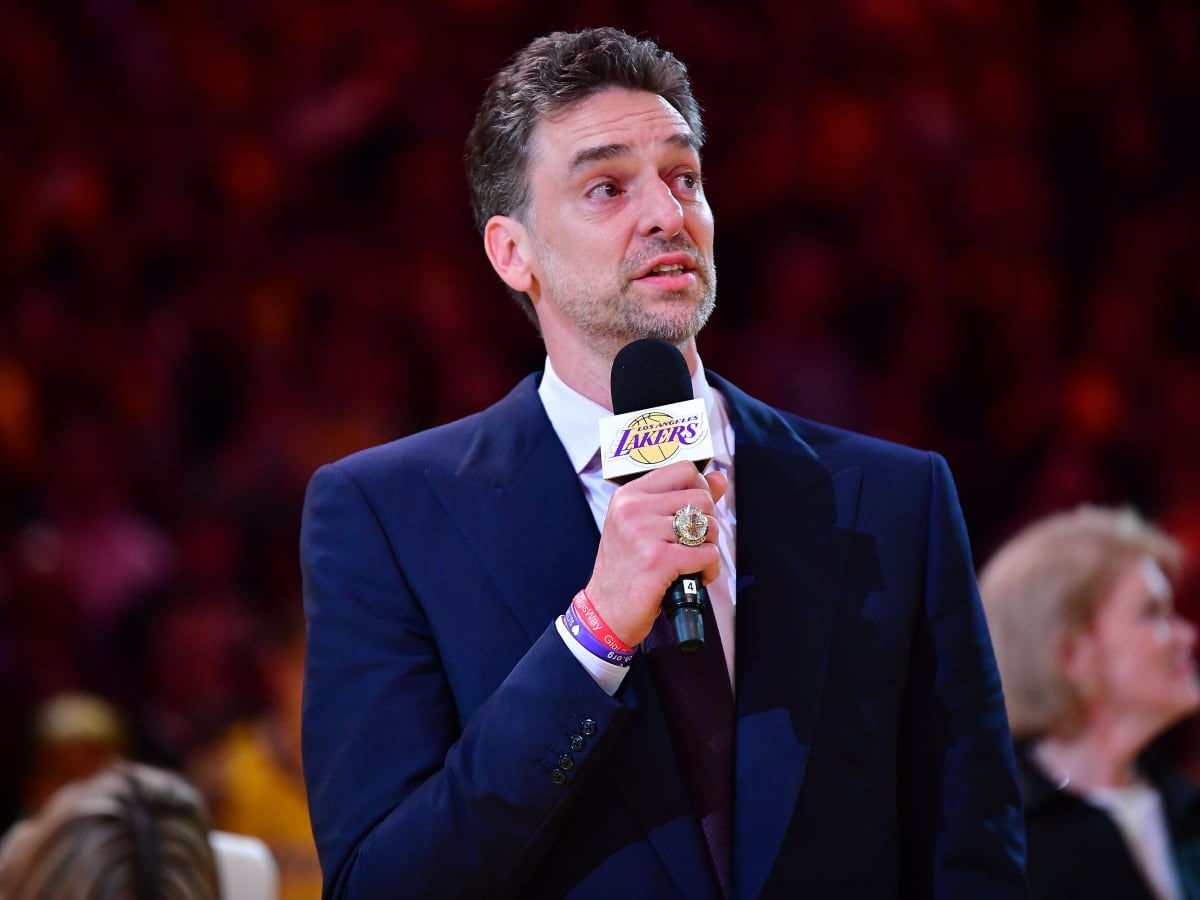 PRIZE DRAWING FOR LOS ANGELES LAKERS' RETIREMENT OF PAU GASOL'S JERSEY