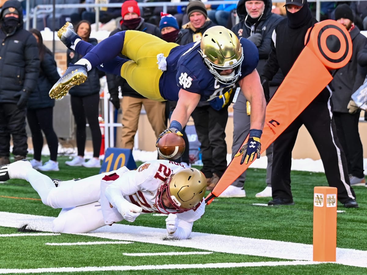 With the 28th Pick in the 2023 McManusDesign Mock Draft, the #Bengals  select… Michael Mayer, TE, Notre Dame! The Saints are up…