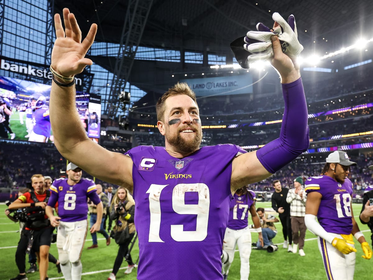 NFL on X: Vikings to release WR Adam Thielen. (via @TomPelissero