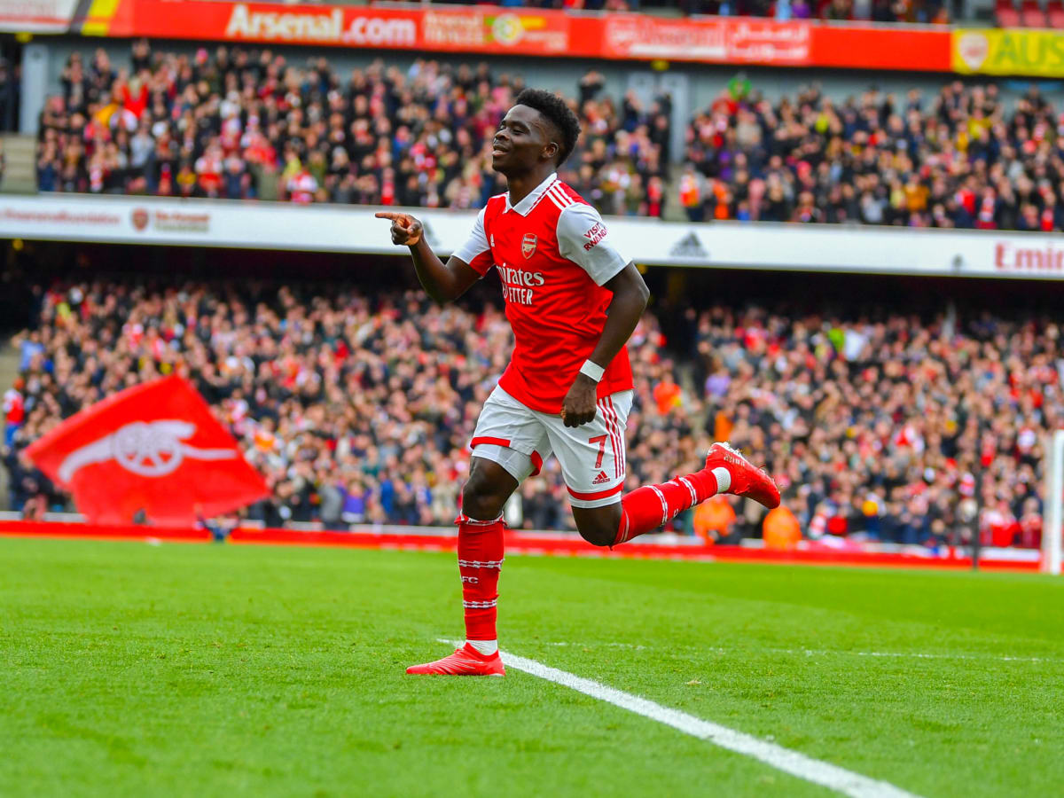 Arsenal 4-1 Crystal Palace: Bukayo Saka scores two as Gunners open