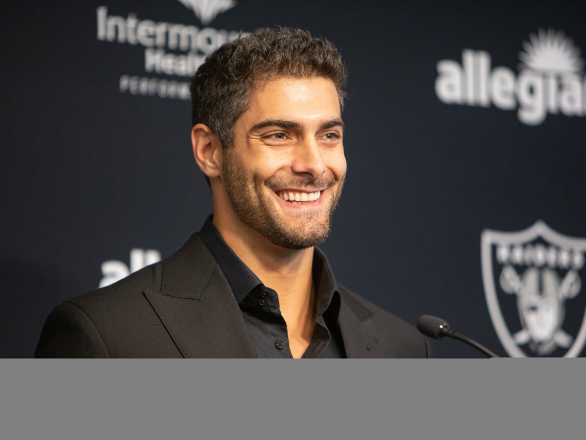 NFL training camp 2023: Las Vegas Raiders exhale after Jimmy Garoppolo  passes physical 