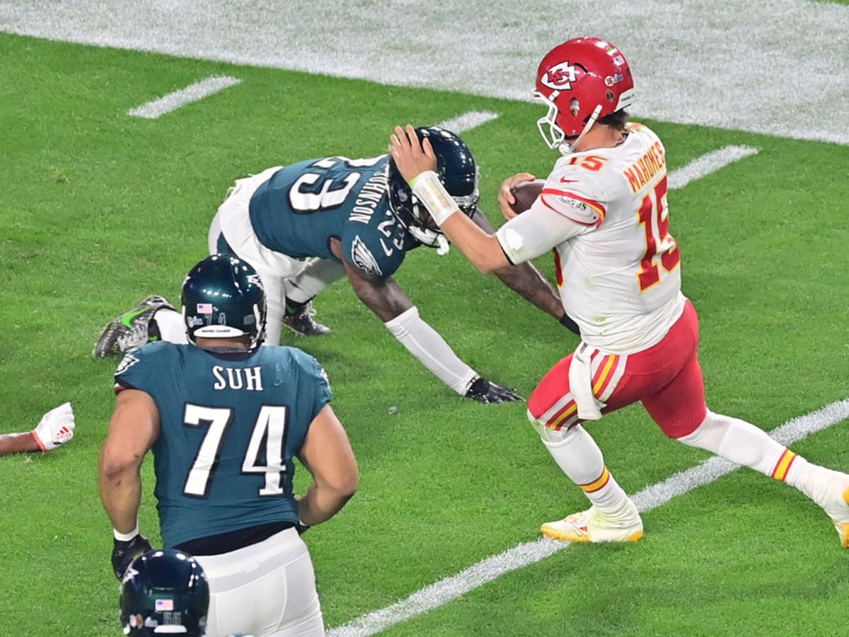 Philadelphia Eagles safety C.J. Gardner-Johnson (23) in the first half of  an NFL football game against the Detroit Lions in Detroit, Sunday, Sept.  11, 2022. (AP Photo/Duane Burleson Stock Photo - Alamy