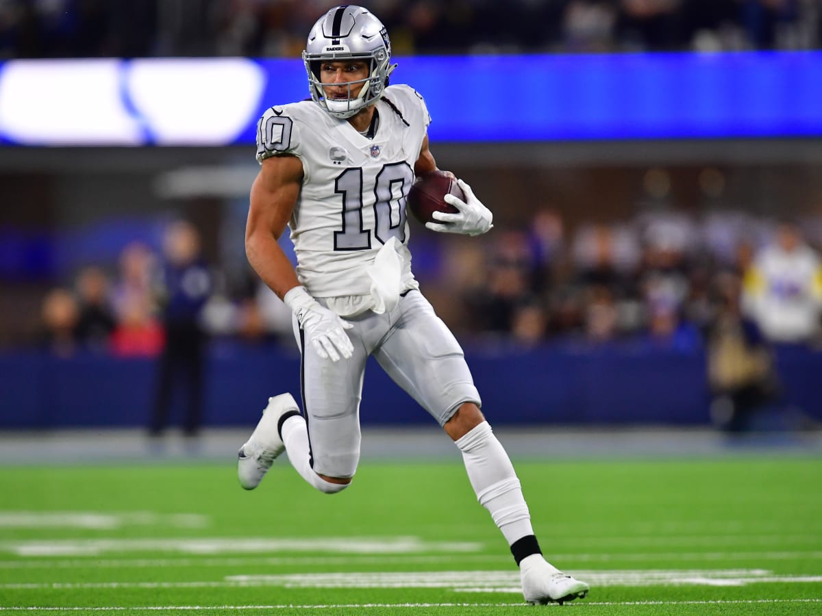 Mack Hollins speaks to the media after signing with the Atlanta